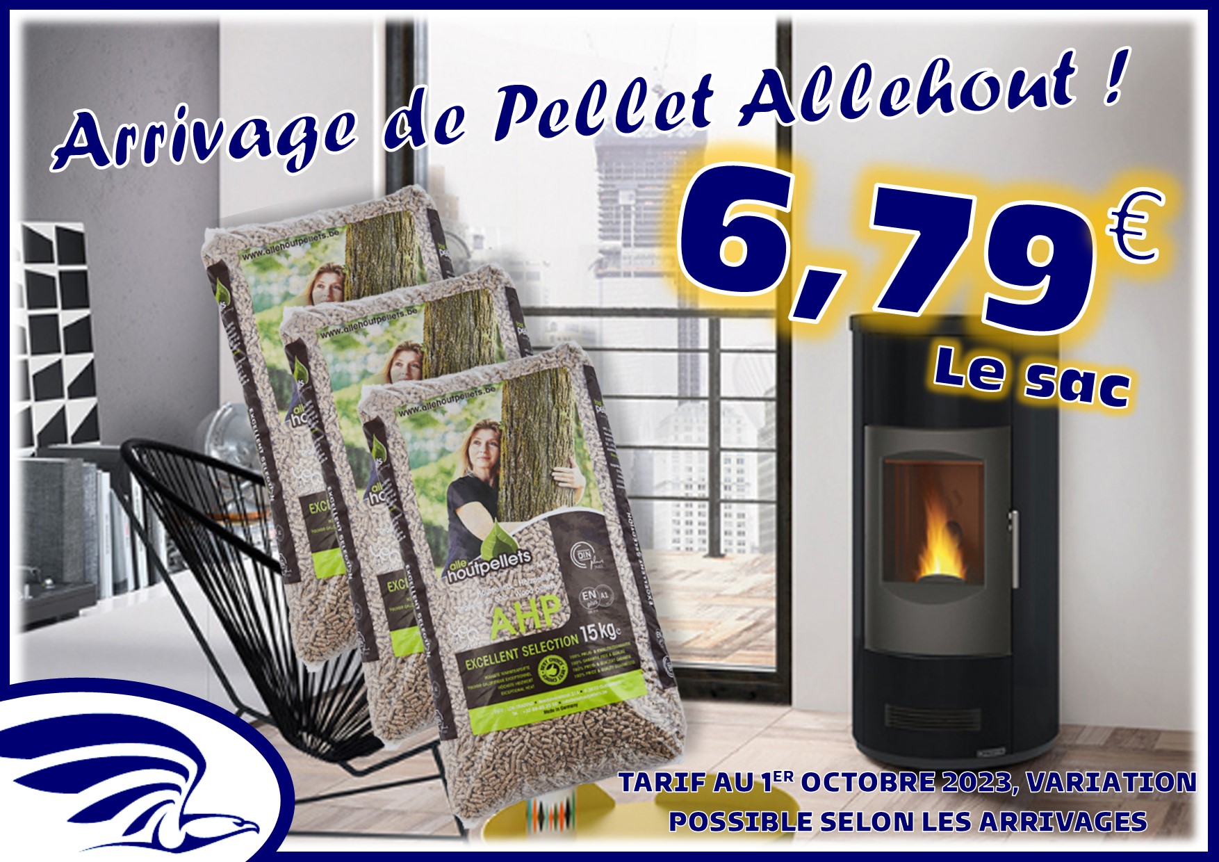 Sac best sale pellet auchan